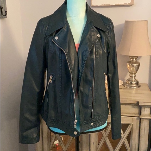 Express Jackets & Blazers - Express faux leather jacket